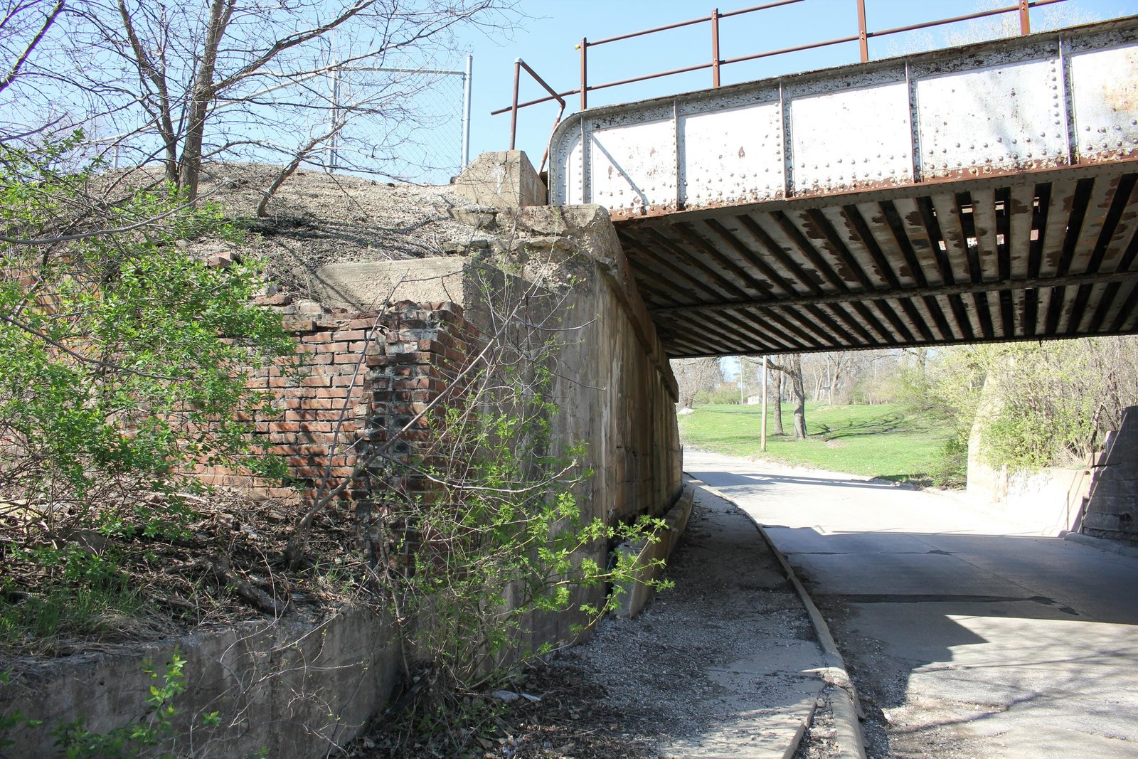 West abutment